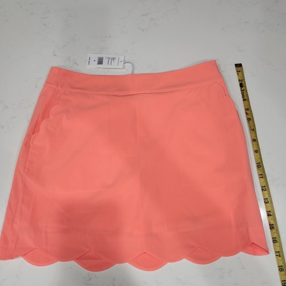 Women's Vineyard Vines Performance Skort Size 6 in Coral Color - Picture 3 of 8